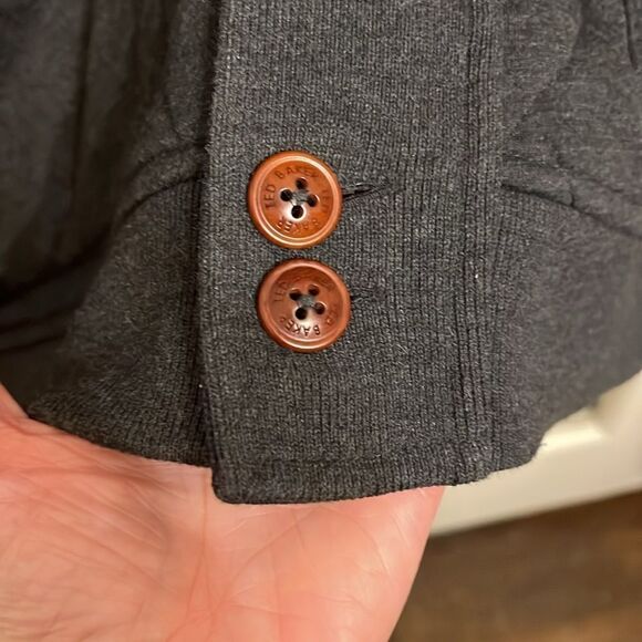 Ted Baker Grey Lined Quilted Coat - Picture 2 of 16